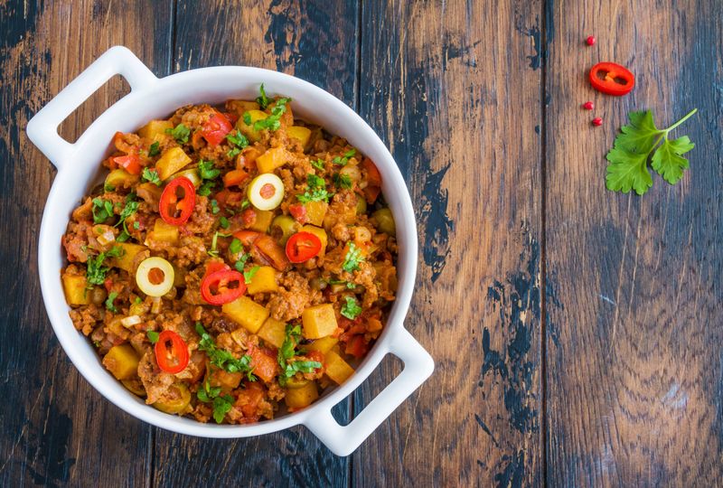 Cuban Picadillo Casserole