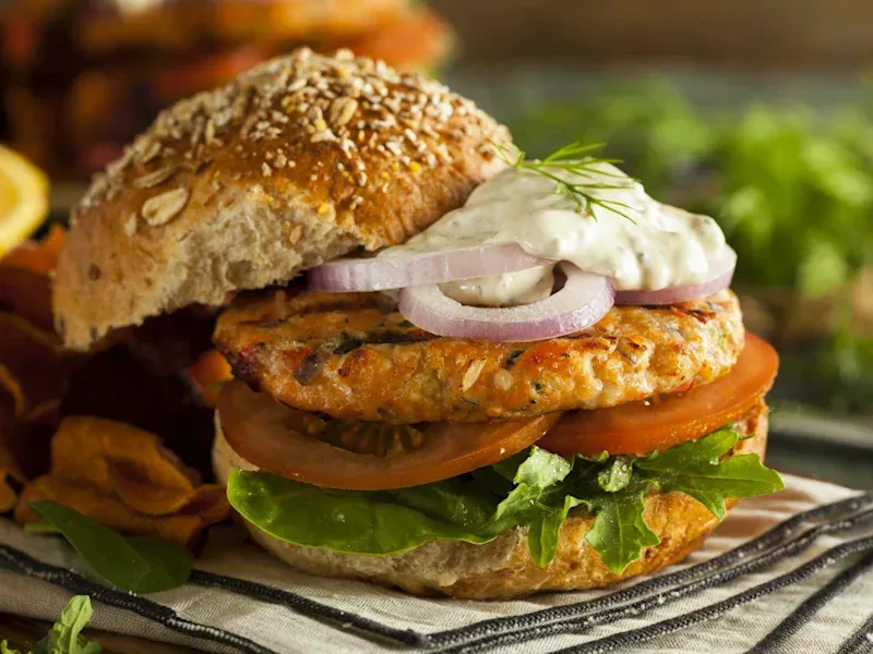 Washington - Salmon Burger