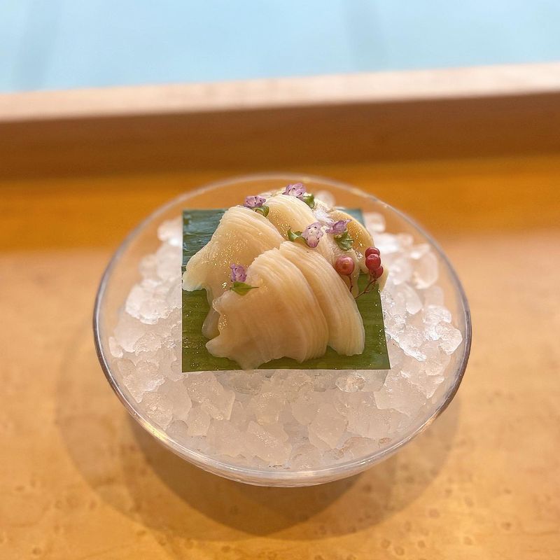 Washington: Geoduck Sashimi