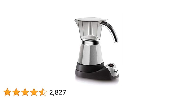 De'Longhi EMK6 Alicia Electric Moka Pot