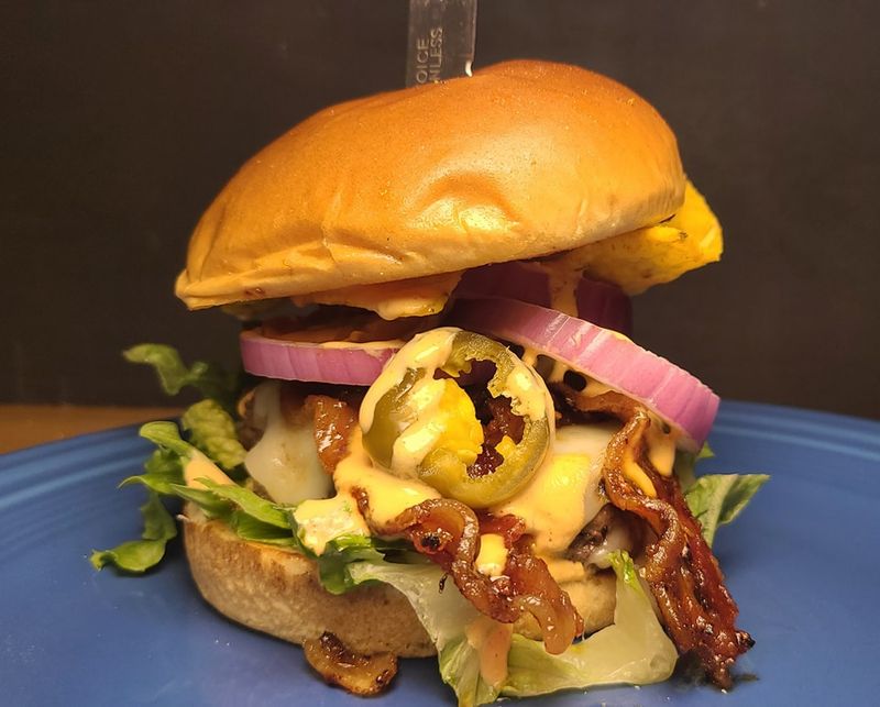 West Virginia's Pepper Jack Burger