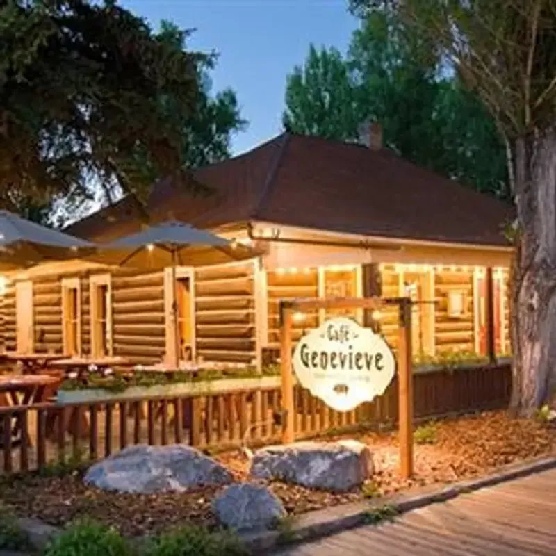 Wyoming: Cafe Genevieve, Jackson