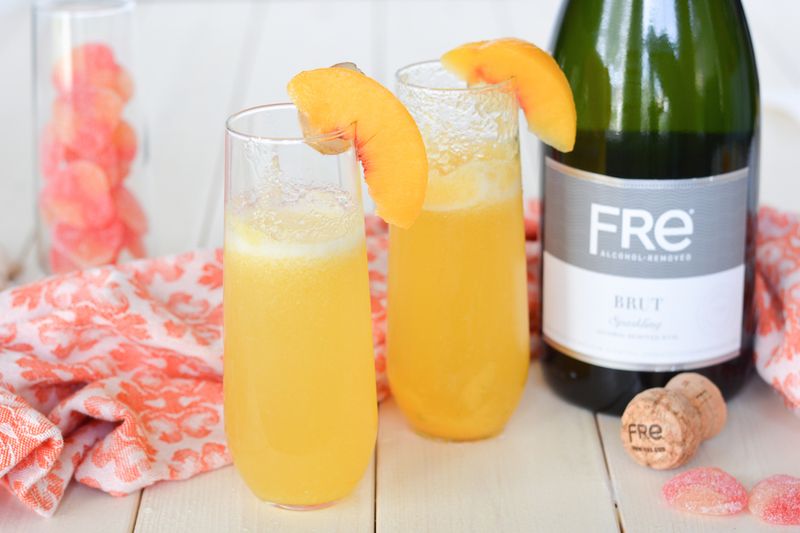 Peach Ginger Fizz