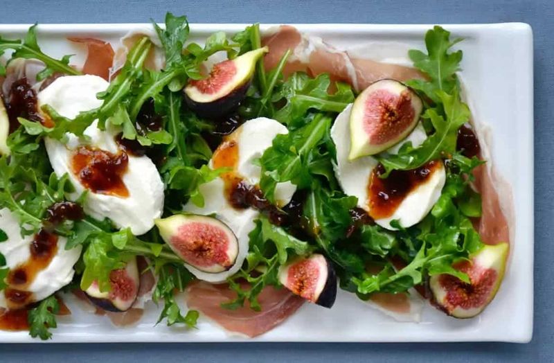 Fig and Prosciutto Caprese