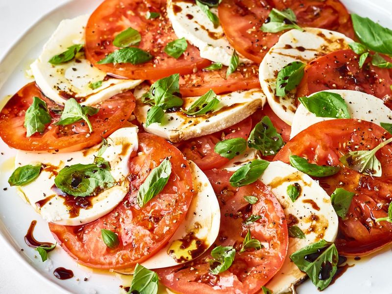 Tomato Basil Mozzarella Salad