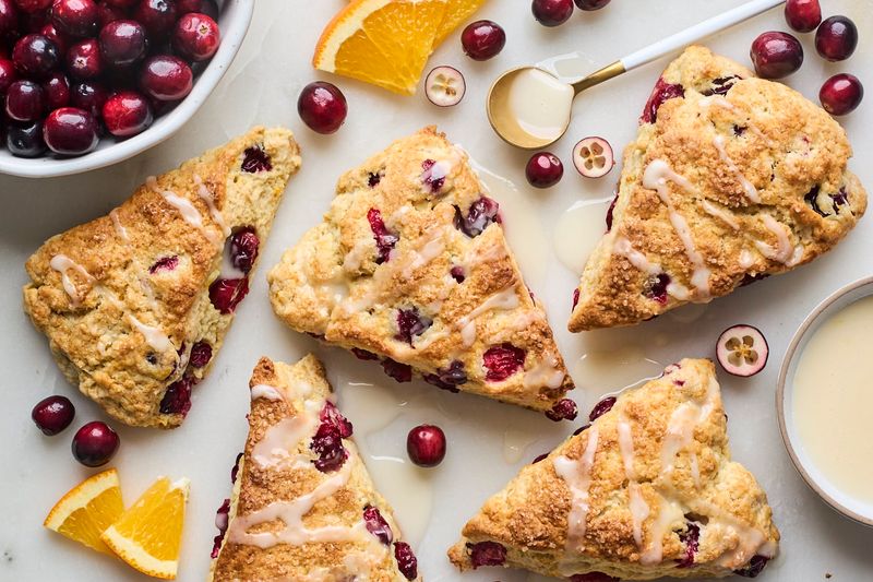 Cranberry Orange Scones