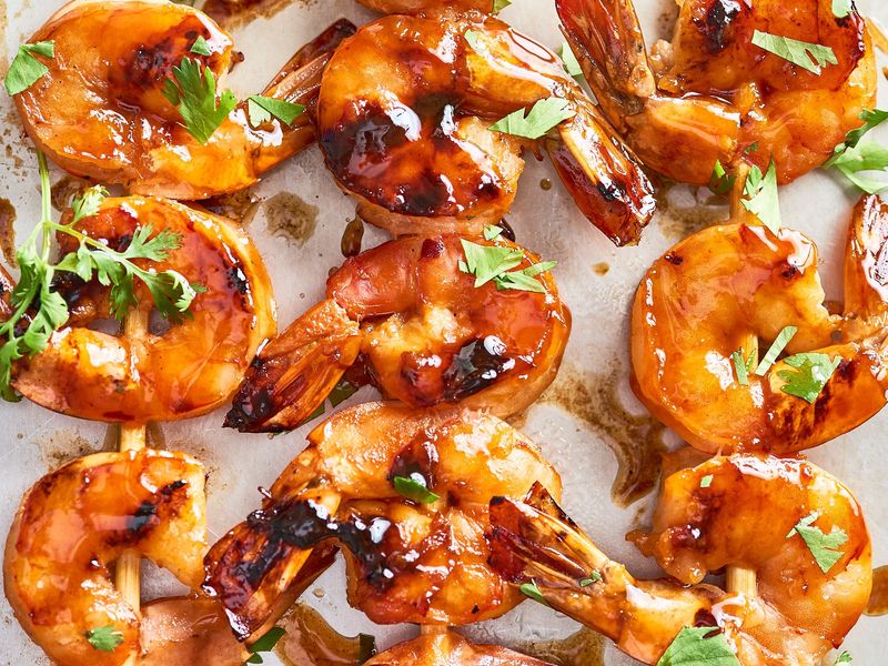 Spicy Grilled Shrimp Skewers
