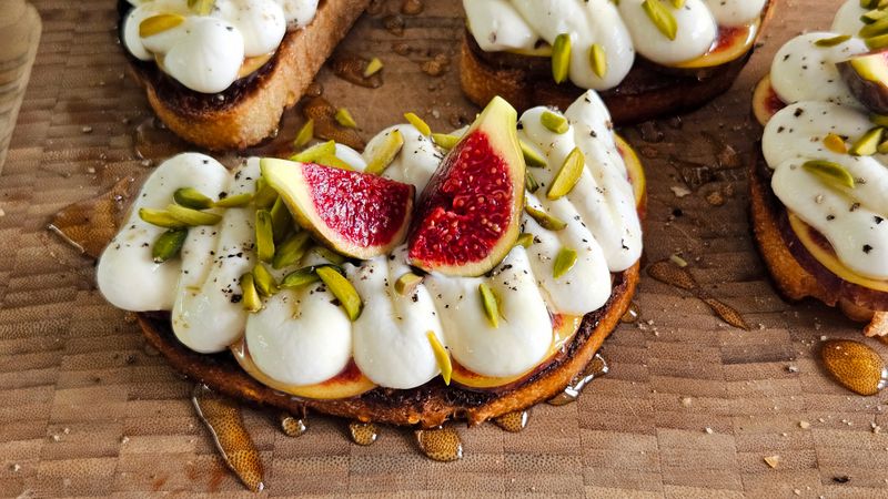 Fig and Honey Toast
