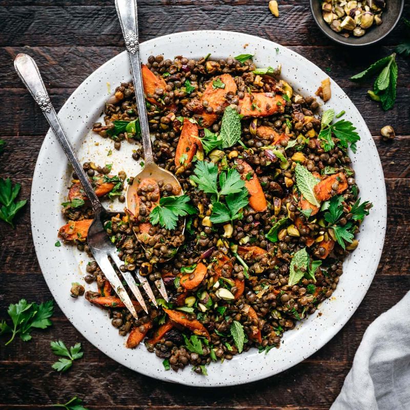 Lentil and Carrot Salad