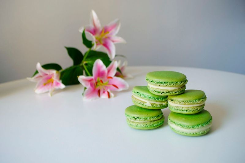 Matcha Green Tea Macarons