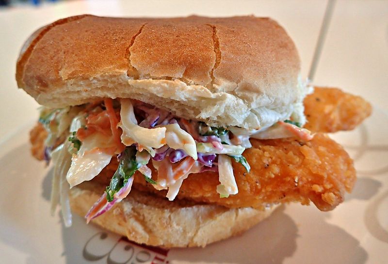 A&W Hand-Breaded Cod Sandwich