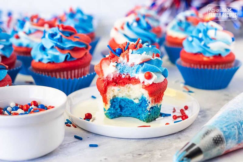 Patriotic Cupcakes (Skip)