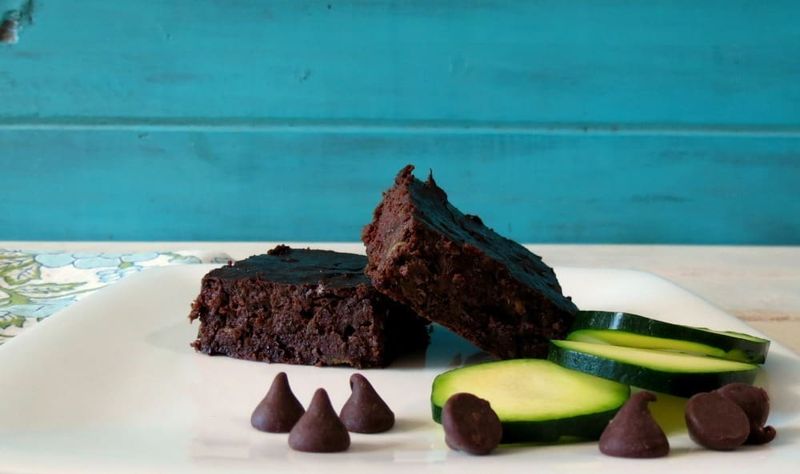 Chocolate Zucchini Brownies