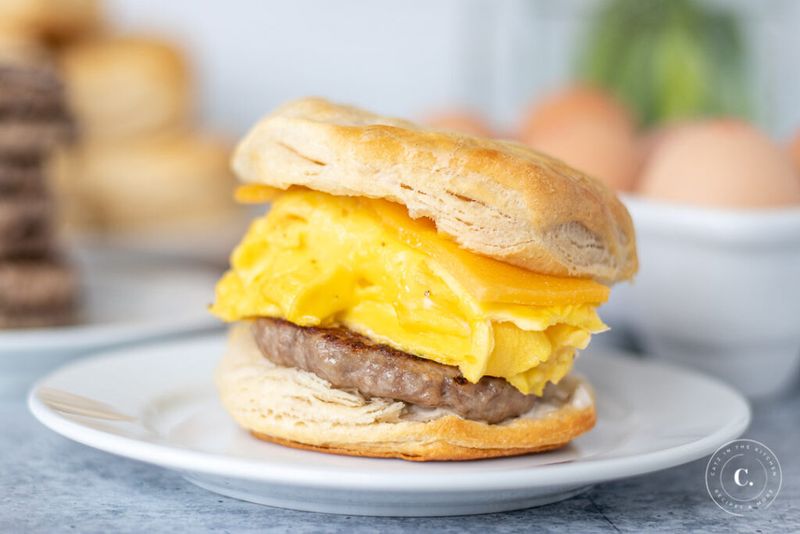 Sausage n' Egg Biscuit