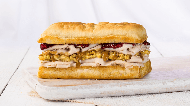 Earl of Sandwich's Holiday Turkey Sandwich