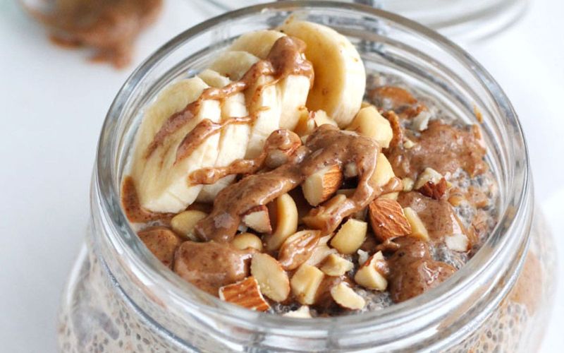 Winner: Chia Seed Pudding with Almond Butter