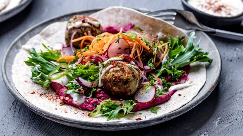 Winner: Falafel Wrap with Hummus