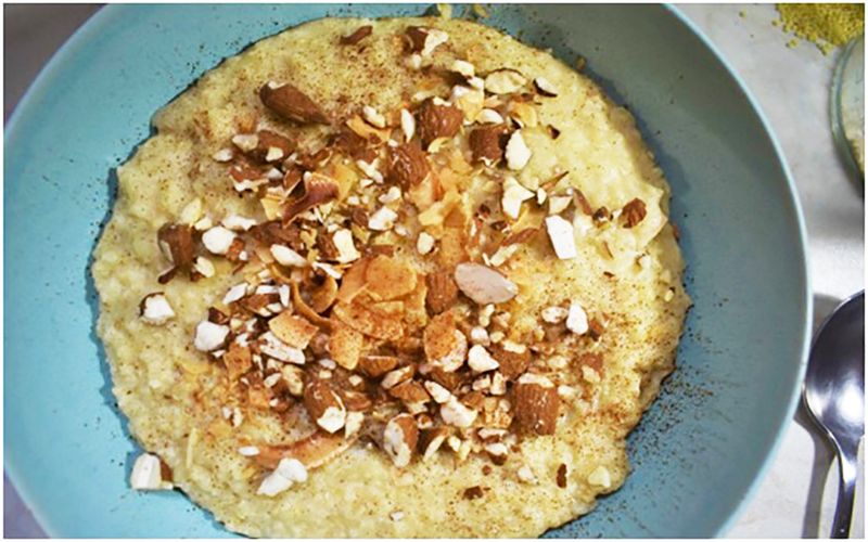 Winner: Millet Porridge with Honey and Almonds