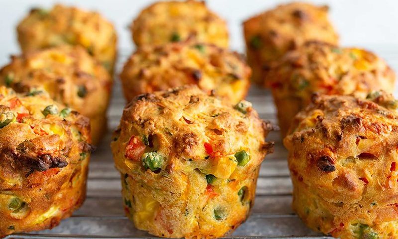 Savory Breakfast Muffins
