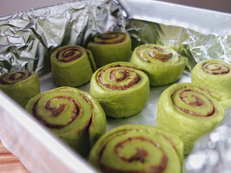 Matcha Green Tea Cinnamon Rolls