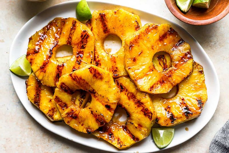 Juicy Grilled Pineapple