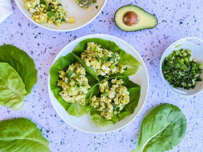 Savory Avocado Egg Salad