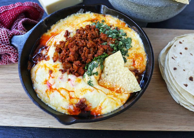 Cheesy Queso Fundido