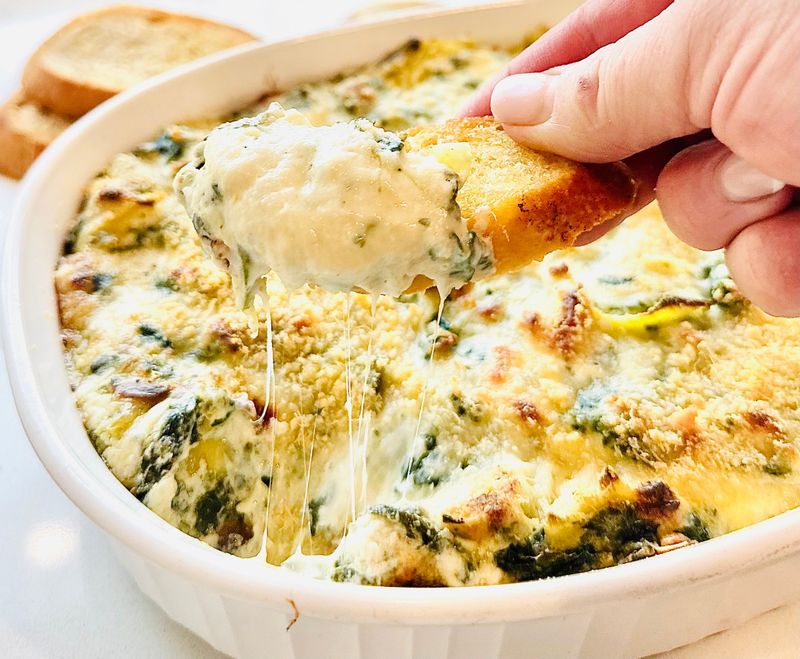 Creamy Spinach Artichoke Dip