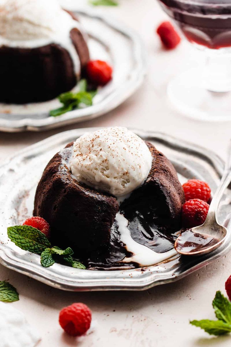 Decadent Chocolate Molten Lava Cake