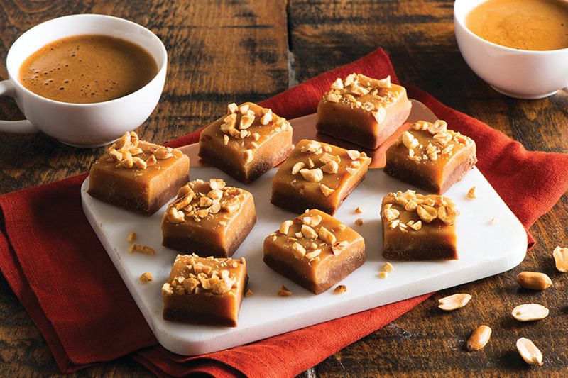 Chili Chocolate Peanut Fudge