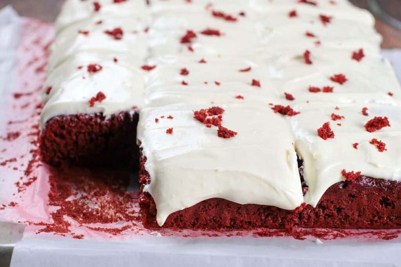 Red Velvet Sheet Cake
