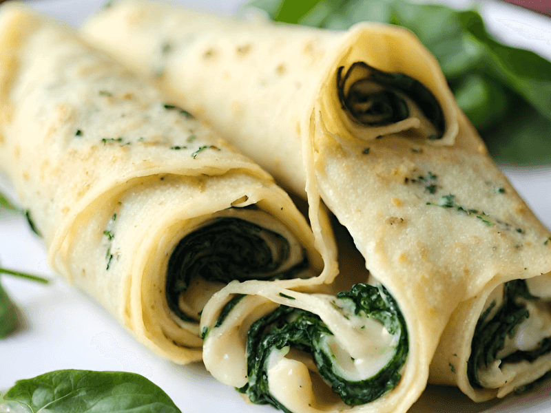 Zucchini Crepes