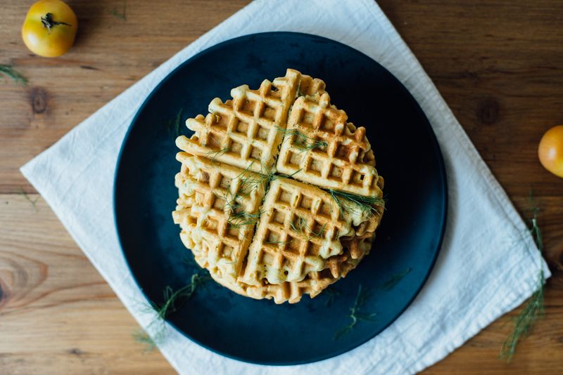 Zucchini Waffles
