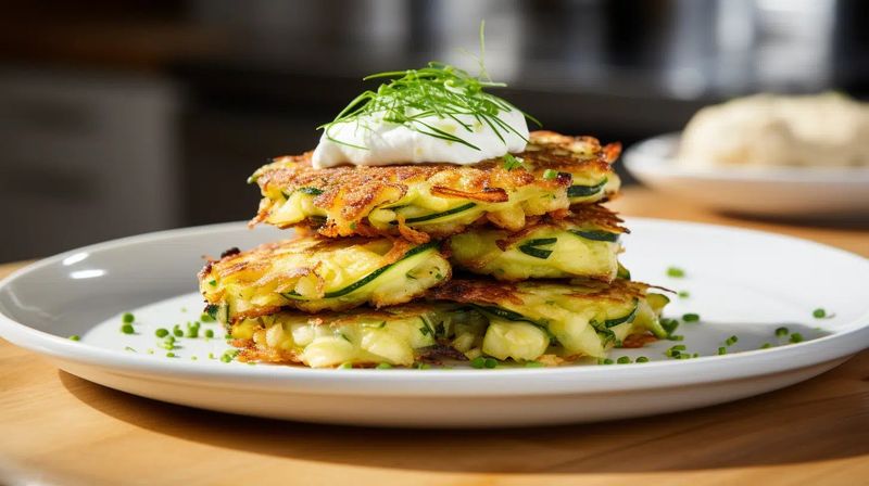 Zucchini Hash Browns