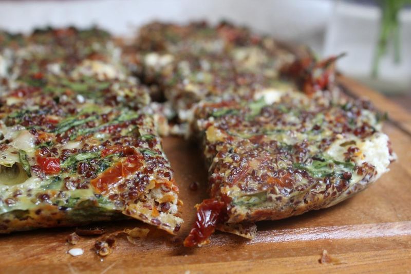 Quinoa Crust Pizza