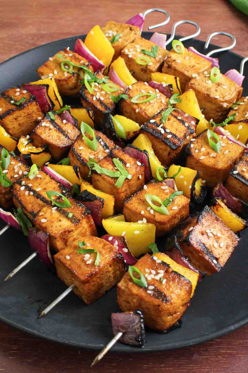 Teriyaki Tofu Skewers