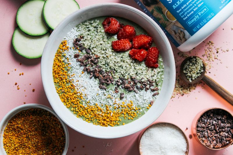 Zucchini Smoothie Bowl