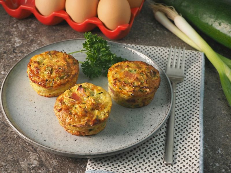 Zucchini Egg Muffins