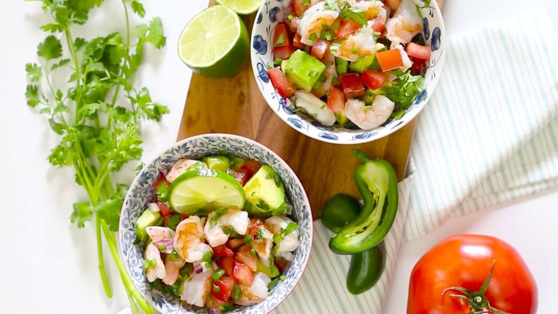 Avocado and Shrimp Salad
