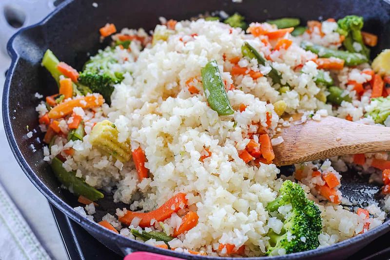 Cauliflower Rice Stir Fry