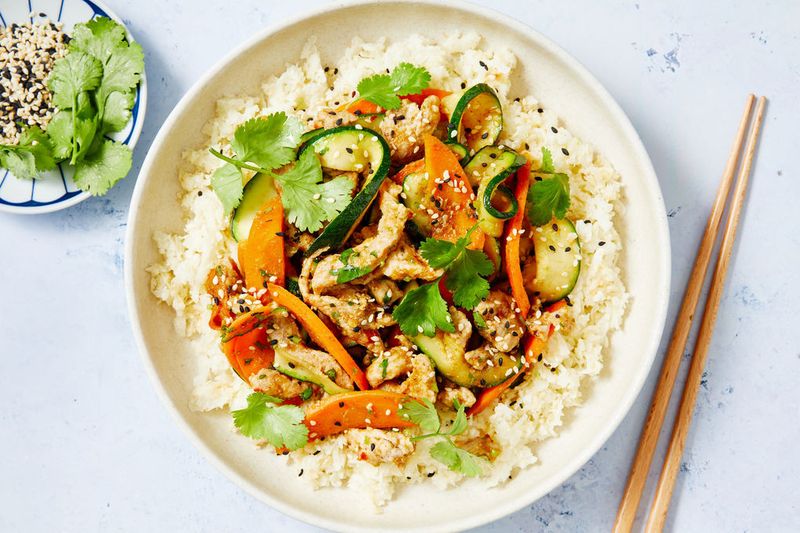Cauliflower Rice Stir Fry