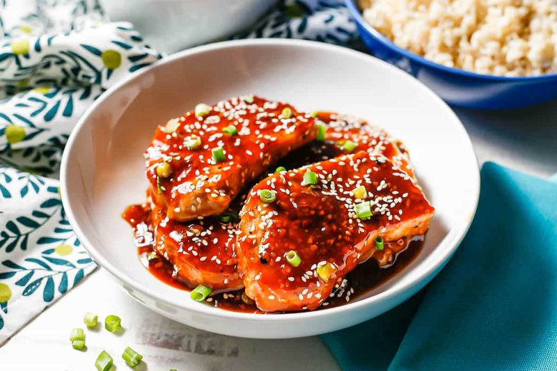 Honey Garlic Pork Chops