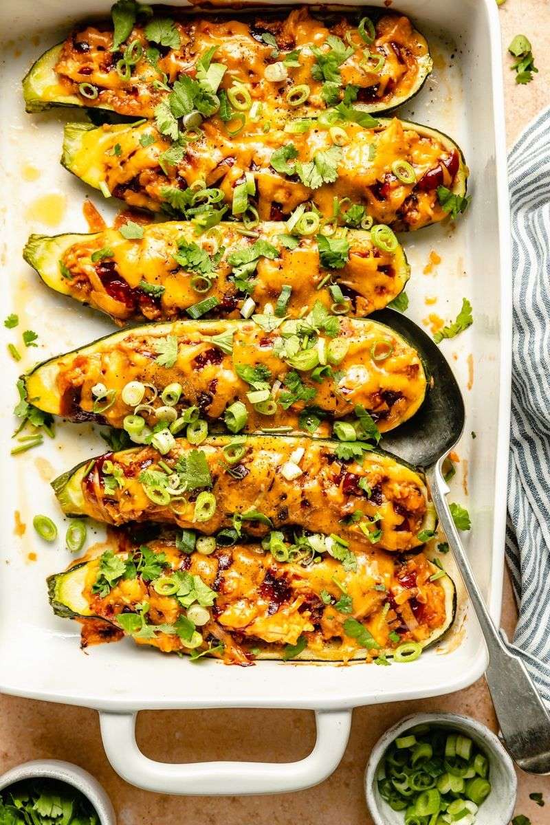 Stuffed Zucchini Boats