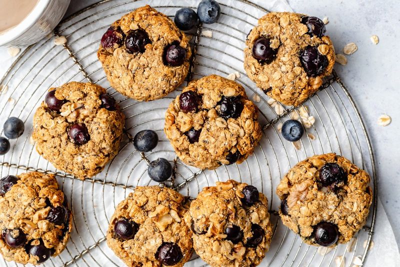 Blueberry Oatmeal Cookies