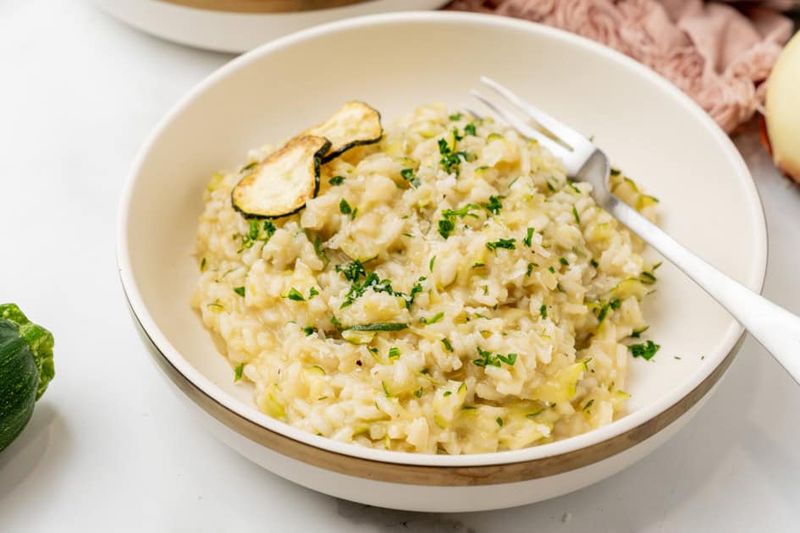 Zucchini Risotto