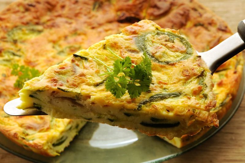 Zucchini Omelette