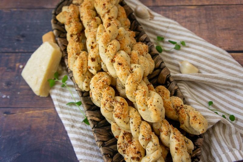 Garlic Parmesan Breadsticks