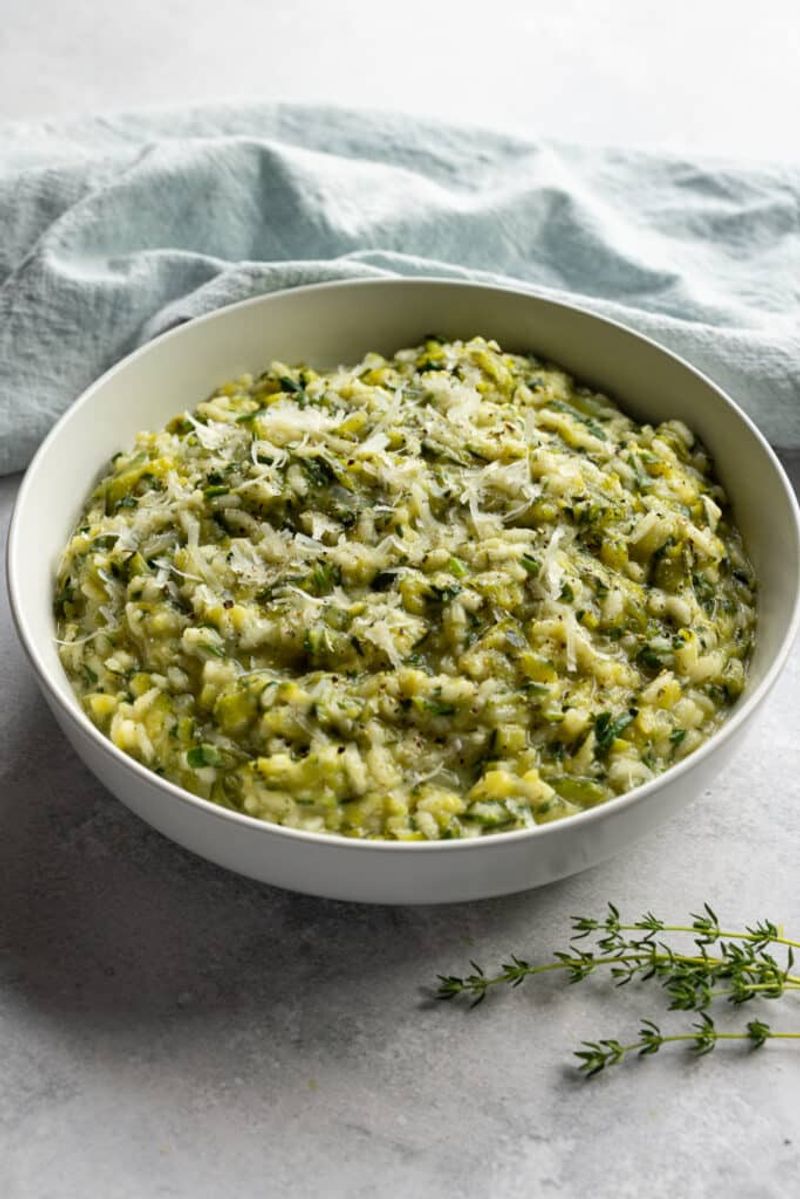 Zucchini Risotto
