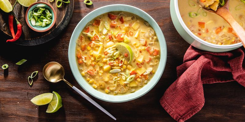 Thai Coconut and Sweet Corn Soup