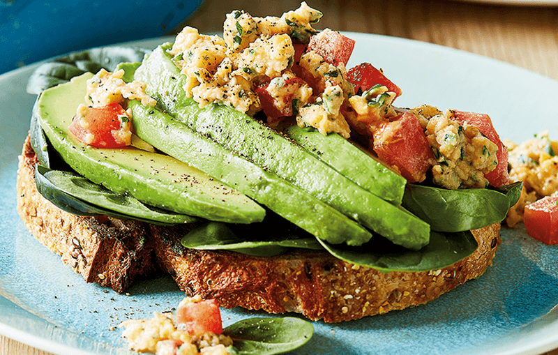 Egg and Avocado Breakfast Sandwich